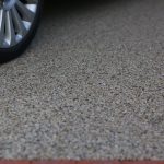 Mixed aggregate resin bound driveway in Croydon